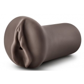 Коричневый мастубратор-вагина Nicole s Kitty - Blush Novelties - в Красногорске купить с доставкой