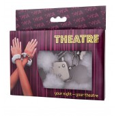 Наручники с белой меховой опушкой - ToyFa - купить с доставкой в Красногорске