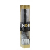Черная ёлочка-насадка для двойного проникновения Mojo Bumpy - 15 см. - Seven Creations - в Красногорске купить с доставкой