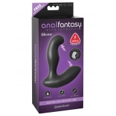 Черный массажер простаты Electro Stim Prostate Vibe с электростимуляцией - 13,3 см. - Pipedream - купить с доставкой в Красногорске