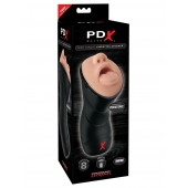 Мастурбатор-ротик Deep Throat Vibrating Stroker - Pipedream - в Красногорске купить с доставкой