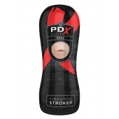 Мастурбатор-ротик Vibrating Oral Stroker - Pipedream - в Красногорске купить с доставкой