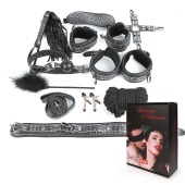 Чёрно-серебристый набор БДСМ - Секс-кукла с вибрирующей вагиной и анусом Jamie Lynn CyberSkin Vibrating Doll with Pussy   Ass - купить с доставкой в Красногорске