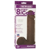 Насадка-реалистик Vac-U-Lock 8  ULTRASKYN Cock - 20,6 см. - Doc Johnson - купить с доставкой в Красногорске