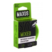 Презервативы в железном кейсе MAXUS Mixed - 3 шт. - Maxus - купить с доставкой в Красногорске