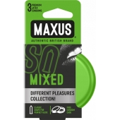 Презервативы в железном кейсе MAXUS Mixed - 3 шт. - Maxus - купить с доставкой в Красногорске