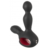 Черный вибромассажер простаты с нагревом и ротацией Prostate Plug - 14,5 см. - Orion - в Красногорске купить с доставкой