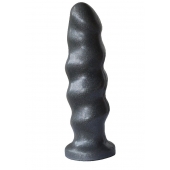 Черная насадка на трусики харнесс Platinum - 16 см. - LOVETOY (А-Полимер) - купить с доставкой в Красногорске