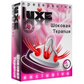 Презерватив LUXE Exclusive  Шоковая Терапия  - 1 шт. - Luxe - купить с доставкой в Красногорске