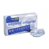 Ультратонкие презервативы Sagami Original QUICK - 6 шт. - Sagami - купить с доставкой в Красногорске