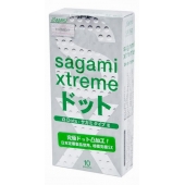 Презервативы Sagami Xtreme Type-E с точками - 10 шт. - Sagami - купить с доставкой в Красногорске