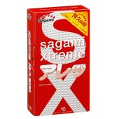 Утолщенные презервативы Sagami Xtreme Feel Long с точками - 10 шт. - Sagami - купить с доставкой в Красногорске