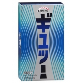 Презервативы Sagami 6 FIT V с волнообразной текстурой - 12 шт. - Sagami - купить с доставкой в Красногорске