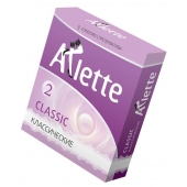 Классические презервативы Arlette Classic - 3 шт. - Arlette - купить с доставкой в Красногорске