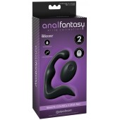 Черный вибромассажер простаты с пультом ДУ Control P-Spot Pro - Pipedream - в Красногорске купить с доставкой