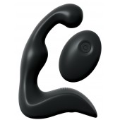 Черный вибромассажер простаты с пультом ДУ Control P-Spot Pro - Pipedream - в Красногорске купить с доставкой