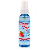 Очищающий спрей для игрушек CLEAR TOY Strawberry - 100 мл. - Биоритм - купить с доставкой в Красногорске