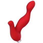 Красный силиконовый вибростимулятор простаты Proman - 12,5 см. - ToyFa - в Красногорске купить с доставкой