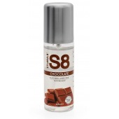 Смазка на водной основе S8 Flavored Lube со вкусом шоколада - 125 мл. - Stimul8 - купить с доставкой в Красногорске
