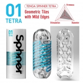Мастурбатор SPINNER Tetra - Tenga - в Красногорске купить с доставкой