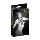 Черная упряжь на грудь Clara - Bijoux Pour Toi - купить с доставкой в Красногорске
