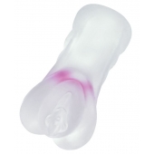 Прозрачный реалистичный мастурбатор Juicy Pussy Crystal Rose - ToyFa - в Красногорске купить с доставкой