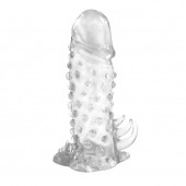 Насадка удлинитель с пупырышками и усиками - 13 см.