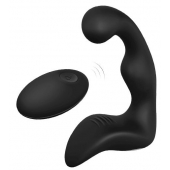 Черный вибромассажер простаты REMOTE BOOTY PLEASER - Dream Toys - в Красногорске купить с доставкой