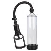 Прозрачная вакуумная помпа TRIGGER HANDLE PENIS PUMP - Dream Toys - в Красногорске купить с доставкой