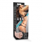 Телесный мастурбатор-ротик Angie - Blush Novelties - в Красногорске купить с доставкой