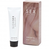 Лубрикант на водной основе Slow Sex Anal Play Gel - 30 мл. - Bijoux Indiscrets - купить с доставкой в Красногорске
