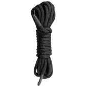 Черная веревка для бондажа Easytoys Bondage Rope - 5 м. - Easy toys - купить с доставкой в Красногорске