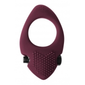 Бордовое эрекционное виброкольцо Pure Passion Sunset - Lola Games - в Красногорске купить с доставкой