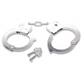 Наручники с ключами Official Handcuffs - Pipedream - купить с доставкой в Красногорске