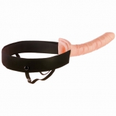 Мужской полый страпон 10  Hollow Strap-On - 24 см. - Pipedream - купить с доставкой в Красногорске
