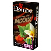 Ароматизированные презервативы DOMINO  Ароматный микс  - 6 шт. - Domino - купить с доставкой в Красногорске