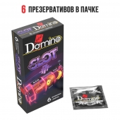 Ароматизированные презервативы DOMINO  Фруктовый слот  - 6 шт. - Domino - купить с доставкой в Красногорске