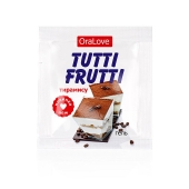 Пробник гель-смазки Tutti-frutti со вкусом тирамису - 4 гр. - Биоритм - купить с доставкой в Красногорске