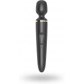 Черный вибратор Satisfyer Wand-er Woman - Satisfyer