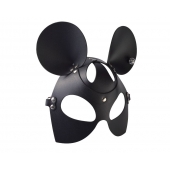 Черная кожаная маска  Мышка - Sitabella - купить с доставкой в Красногорске