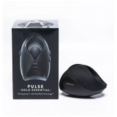 Черный инновационный мужской вибратор PULSE SOLO ESSENTIAL - Hot Octopuss - в Красногорске купить с доставкой