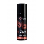 Разогревающий гель для массажа ORGIE Sexy Vibe Hot с эффектом вибрации - 15 мл. - ORGIE - купить с доставкой в Красногорске