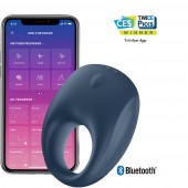 Эрекционное кольцо Satisfyer Strong One с возможностью управления через приложение - Satisfyer - в Красногорске купить с доставкой