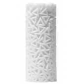 Белый 3D мастурбатор PILE - Tenga - в Красногорске купить с доставкой