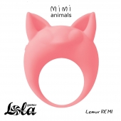 Оранжевое эрекционное кольцо Lemur Remi - Lola Games - в Красногорске купить с доставкой