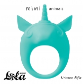 Зеленое эрекционное кольцо Unicorn Alfie - Lola Games - в Красногорске купить с доставкой
