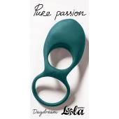 Зеленое эрекционное виброкольцо Daydream - Lola Games - в Красногорске купить с доставкой