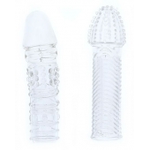 Комплект из 2 прозрачных насадок на пенис PENIS EXTENDER PACK - Dream Toys - в Красногорске купить с доставкой