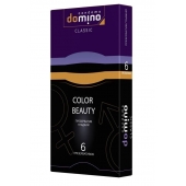 Разноцветные презервативы DOMINO Colour Beauty - 6 шт. - Domino - купить с доставкой в Красногорске