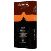 Презервативы с увеличенным количеством смазки DOMINO Easy Entry - 6 шт. - Domino - купить с доставкой в Красногорске